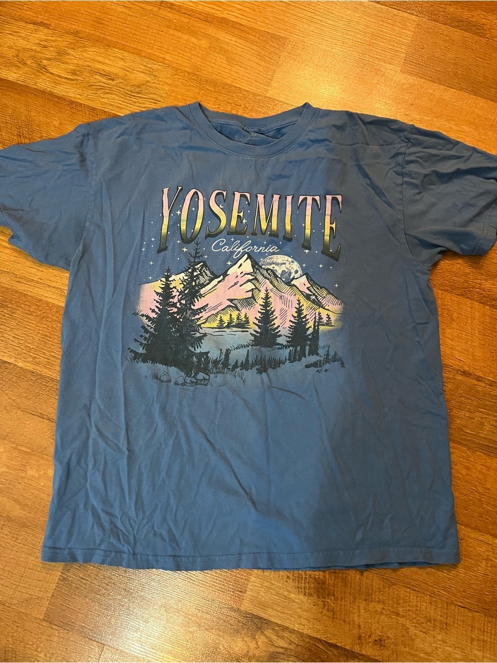 Rebellious One Light Blue Crewneck Shirt